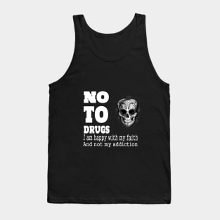 No to drugs Tank Top